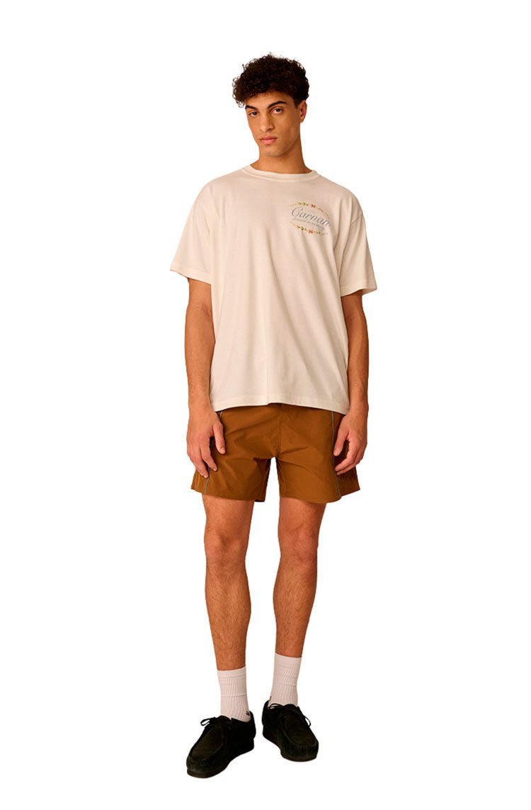 Camiseta CARNAN Porcelain Plate Heavy T-shirt Off - White - NewSkull