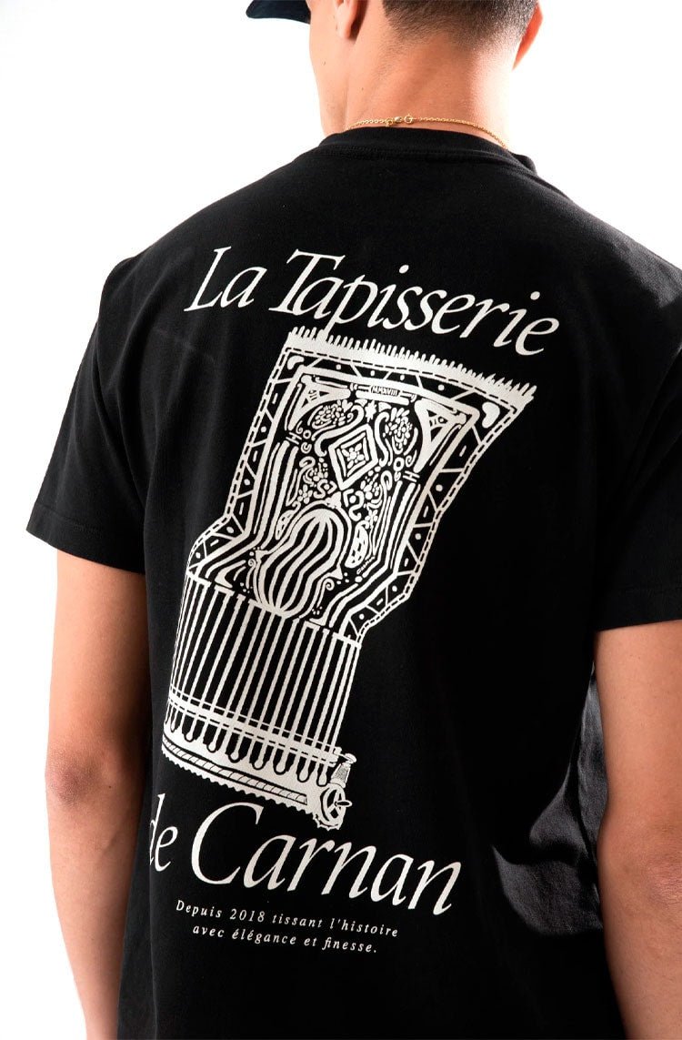 Camiseta CARNAN Tapisserie T-shirt Preto - NewSkull
