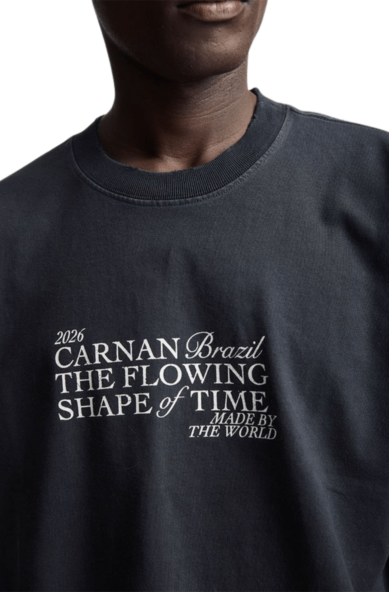 Camiseta CARNAN Title Boxy T-shirt Preto - NewSkull
