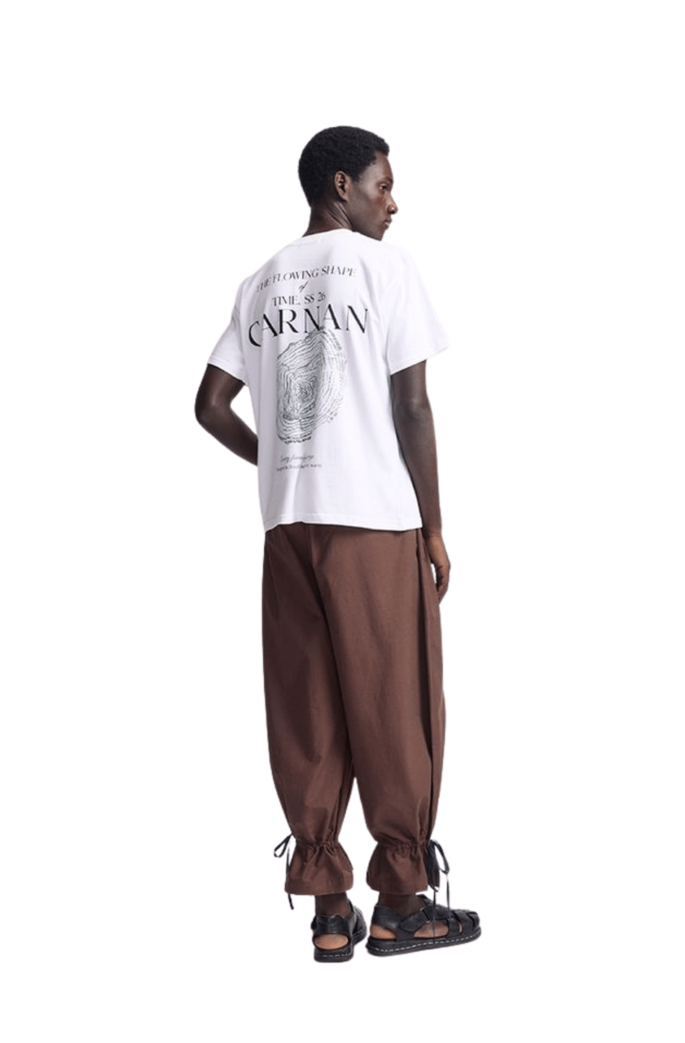 Camiseta CARNAN Wood T-shirt Off - White - NewSkull