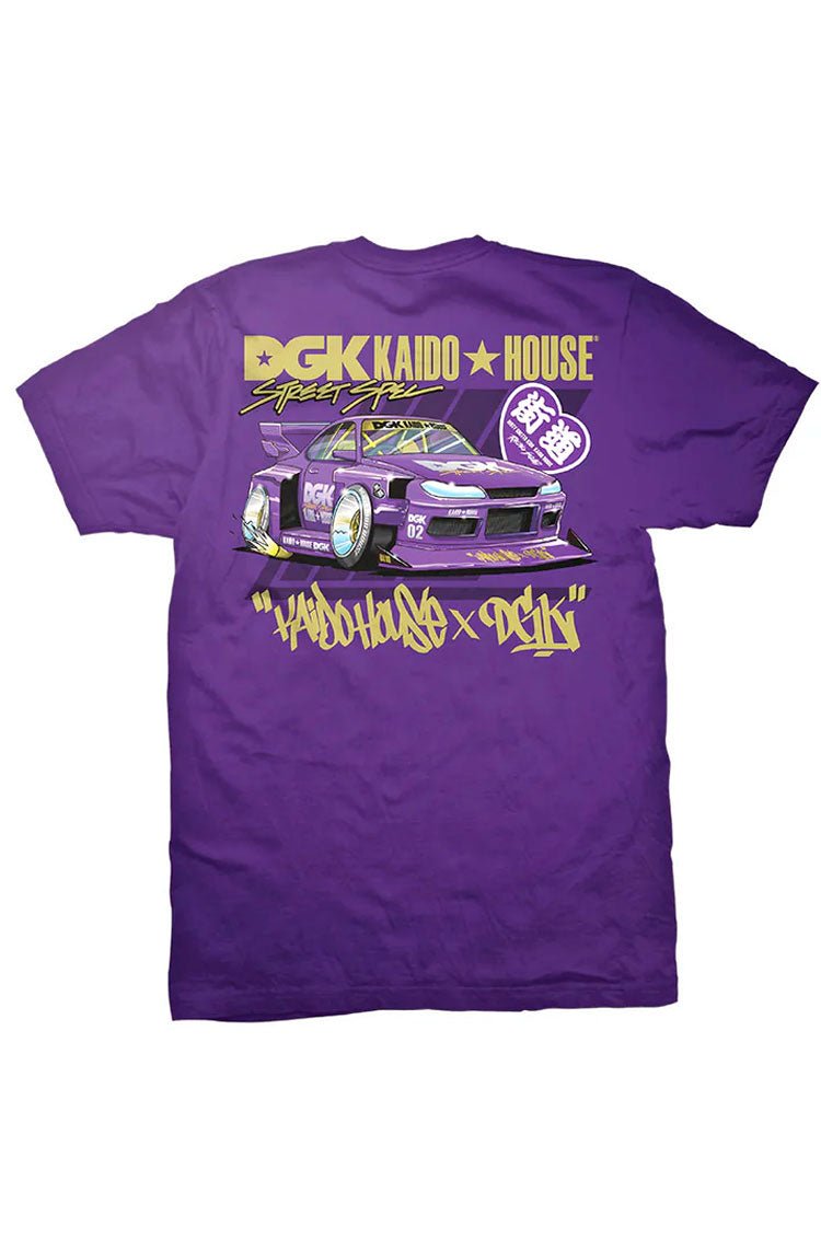 Camiseta DGK x KAIDO House Roulette Racer Roxo - NewSkull