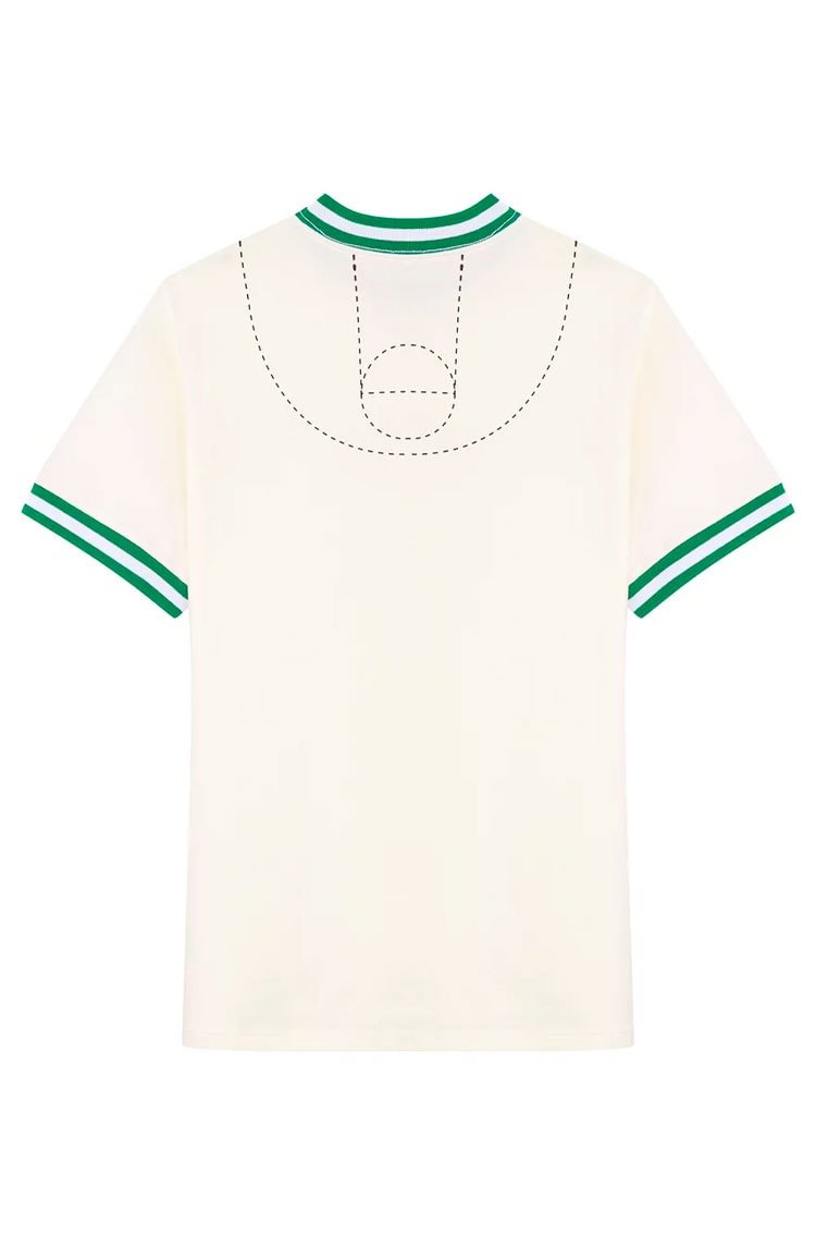 Camiseta Dystom Approve X NBA Celtics Off White/Verde - NewSkull