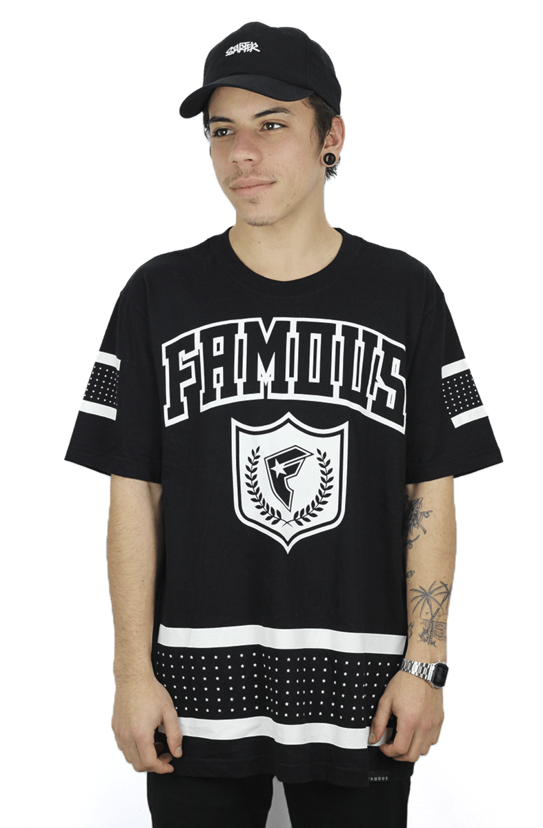 Camiseta Famous Stars and Straps Shotta Mss Preta - NewSkull