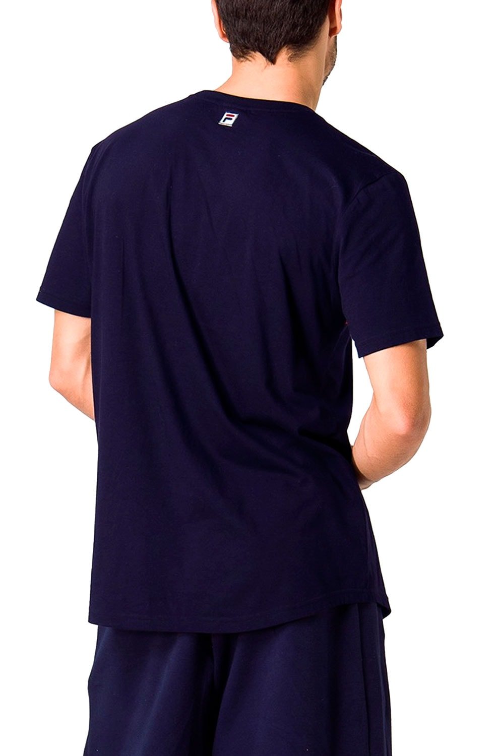 Camiseta Fila Box Stripes Azul - NewSkull