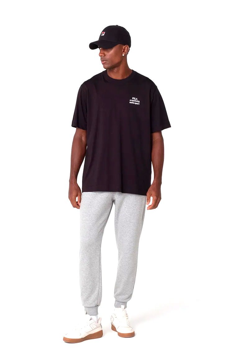 Camiseta Fila Creativita Masculina Preto - NewSkull