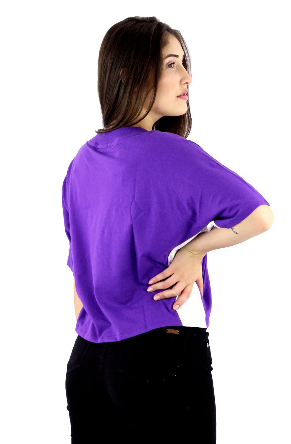 Camiseta FILA Easy FBox Feminina Roxa - NewSkull