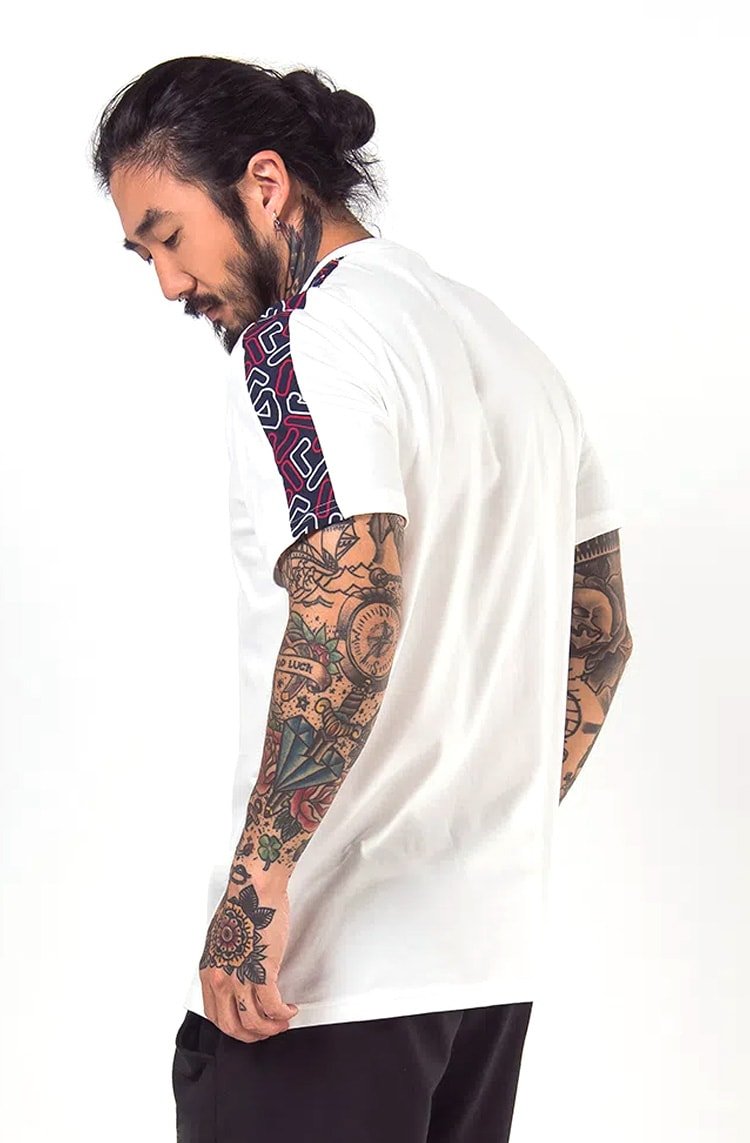 Camiseta FILA Lucca 2 Branca - NewSkull