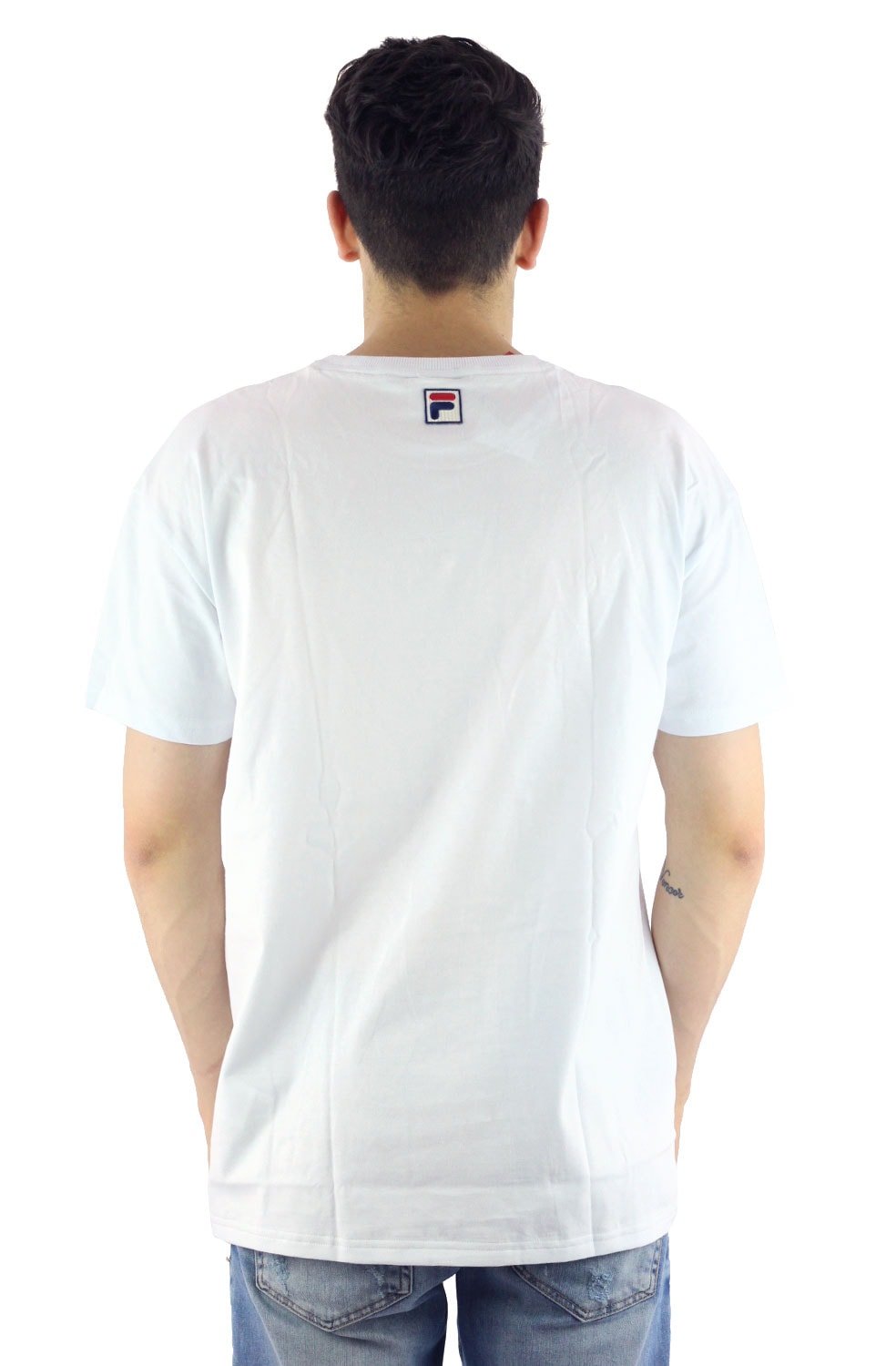 Camiseta FILA Stack New Branca - NewSkull