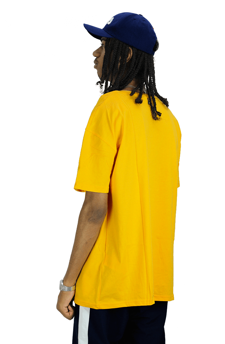 CAMISETA FILA STACK OVERSIZE AMARELA - NewSkull