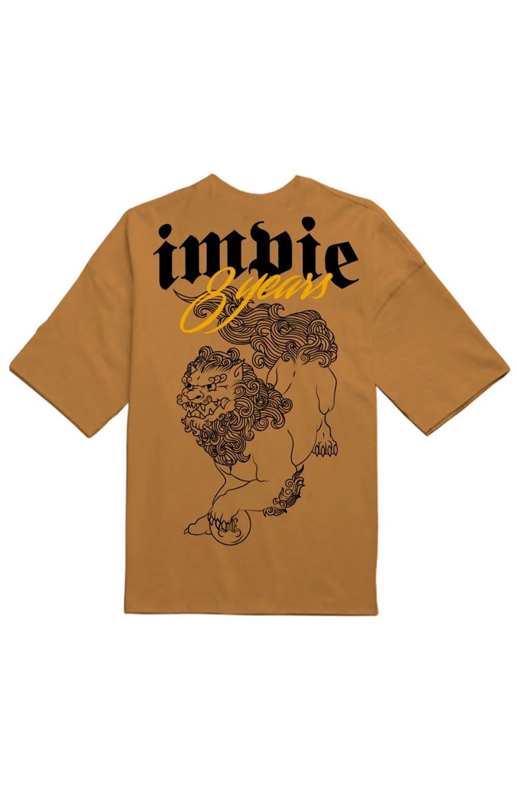 Camiseta Impie 8 Years Ocre - NewSkull