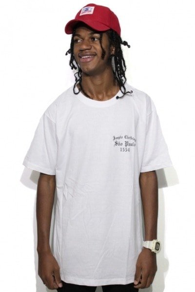 Camiseta Impie Clothing 1554 Flag Branca - NewSkull