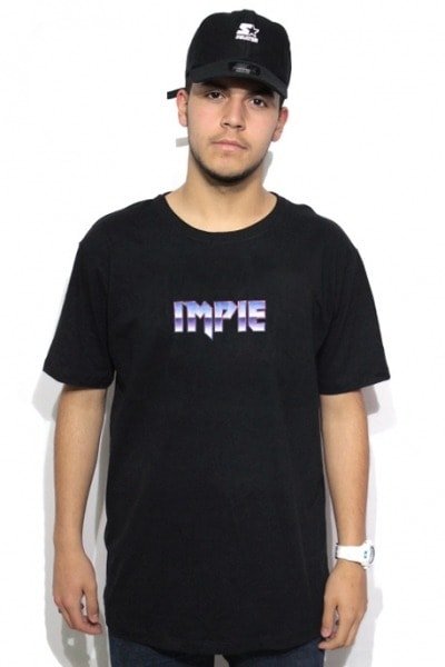 Camiseta Impie Clothing Retro Preta - NewSkull