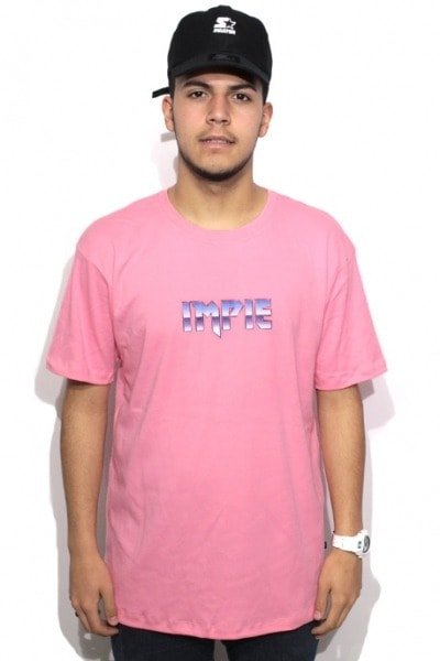 Camiseta Impie Clothing Retro Rosa - NewSkull
