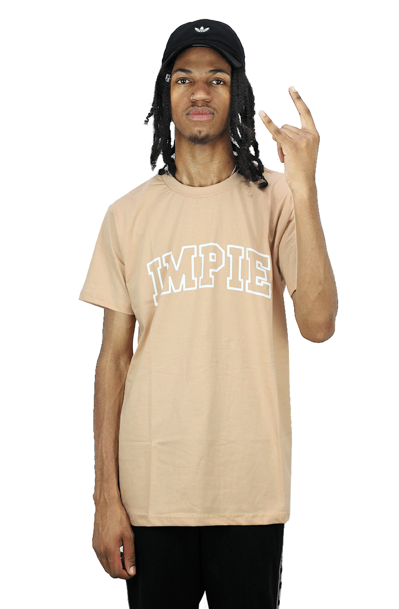 CAMISETA IMPIE COLLEGE BEGE - NewSkull