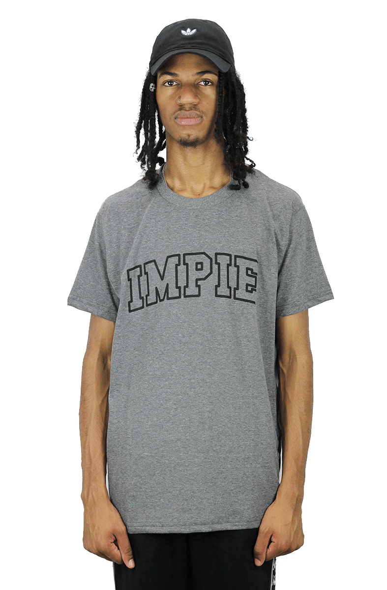CAMISETA IMPIE COLLEGE CINZA - NewSkull