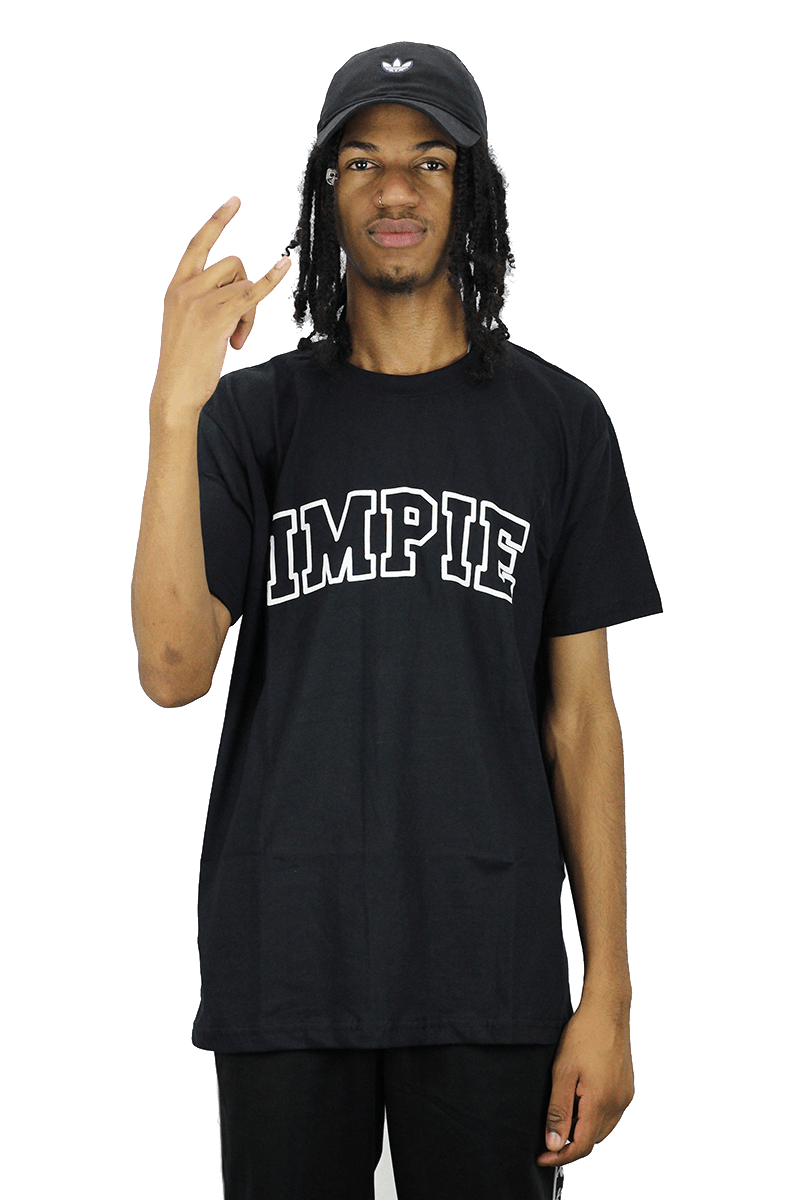 CAMISETA IMPIE COLLEGE PRETA - NewSkull