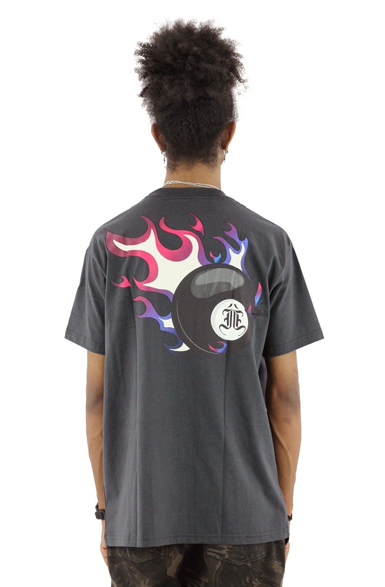 Camiseta IMPIE Flame 8 Cinza/Chumbo - NewSkull