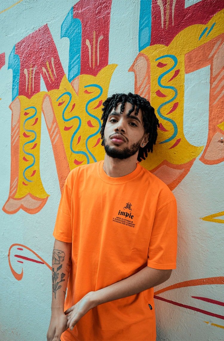 Camiseta Impie Generations Laranja - NewSkull
