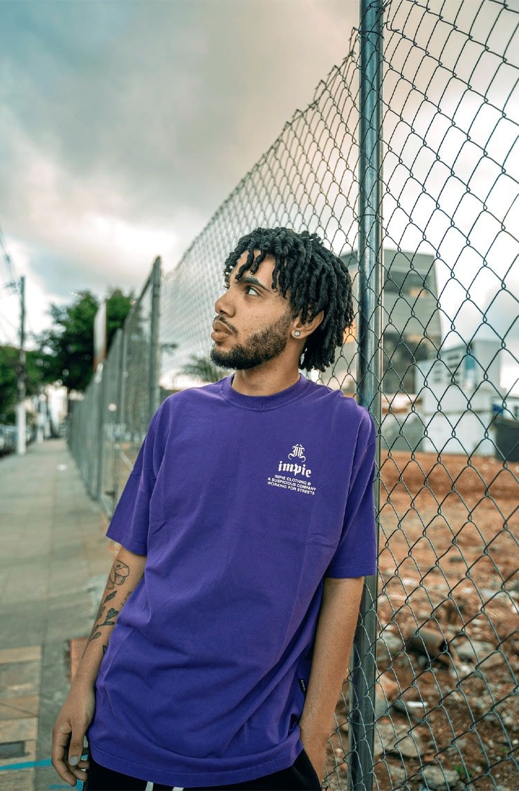 Camiseta Impie Generations Roxa - NewSkull