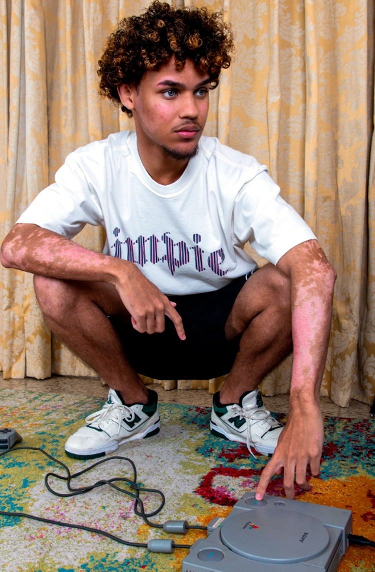 Camiseta Impie Illusion Off White - NewSkull