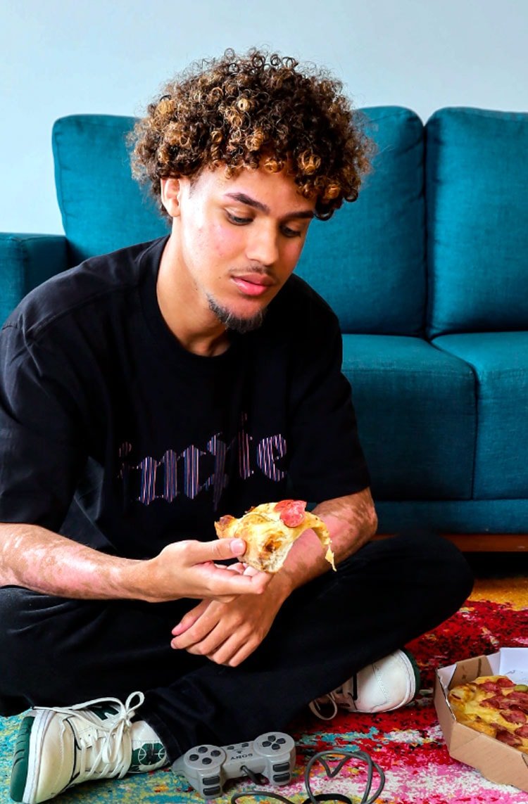 Camiseta Impie Illusion Preto - NewSkull