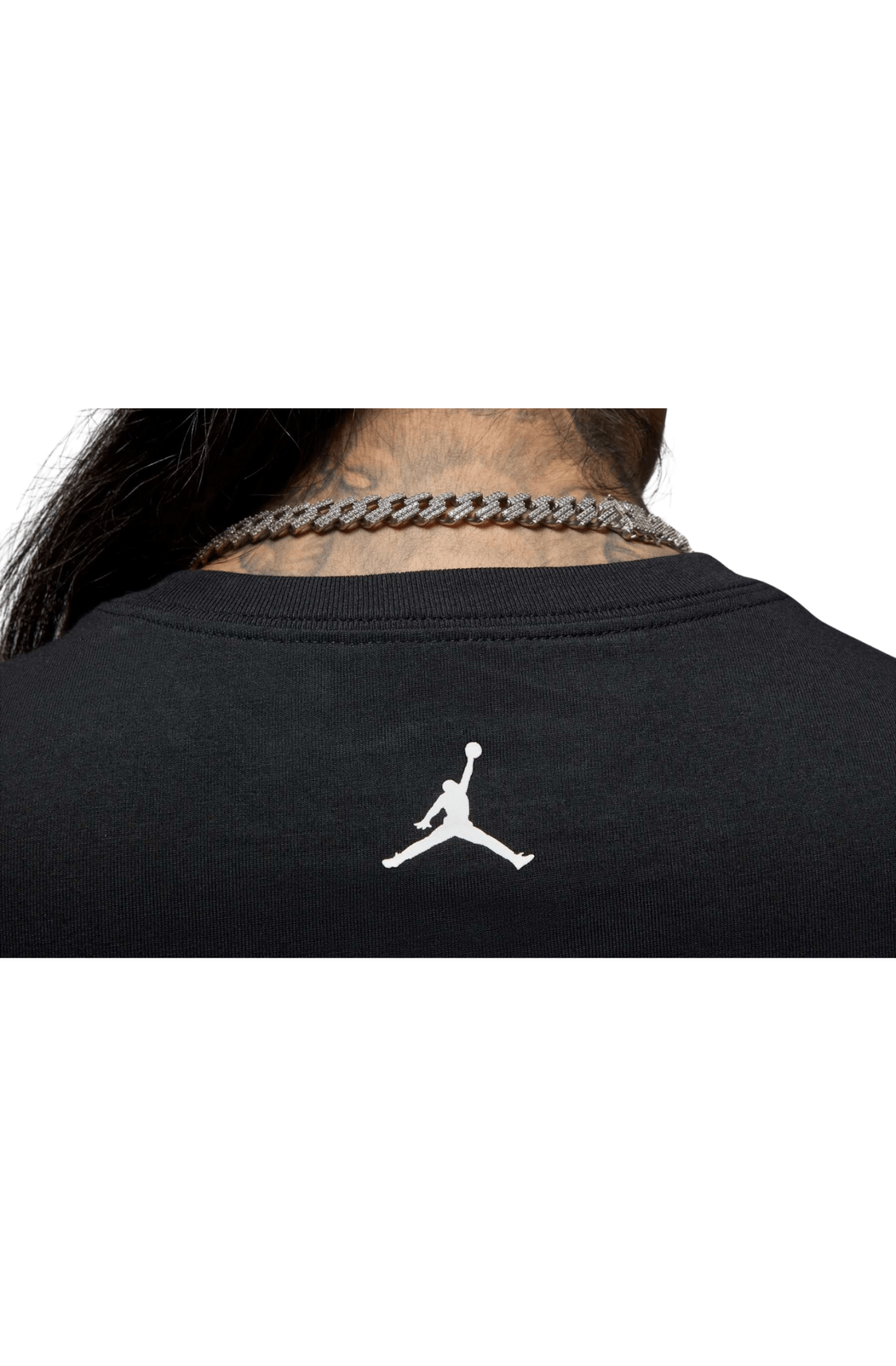 Camiseta Jordan Brand Crew Masculino Preto - NewSkull