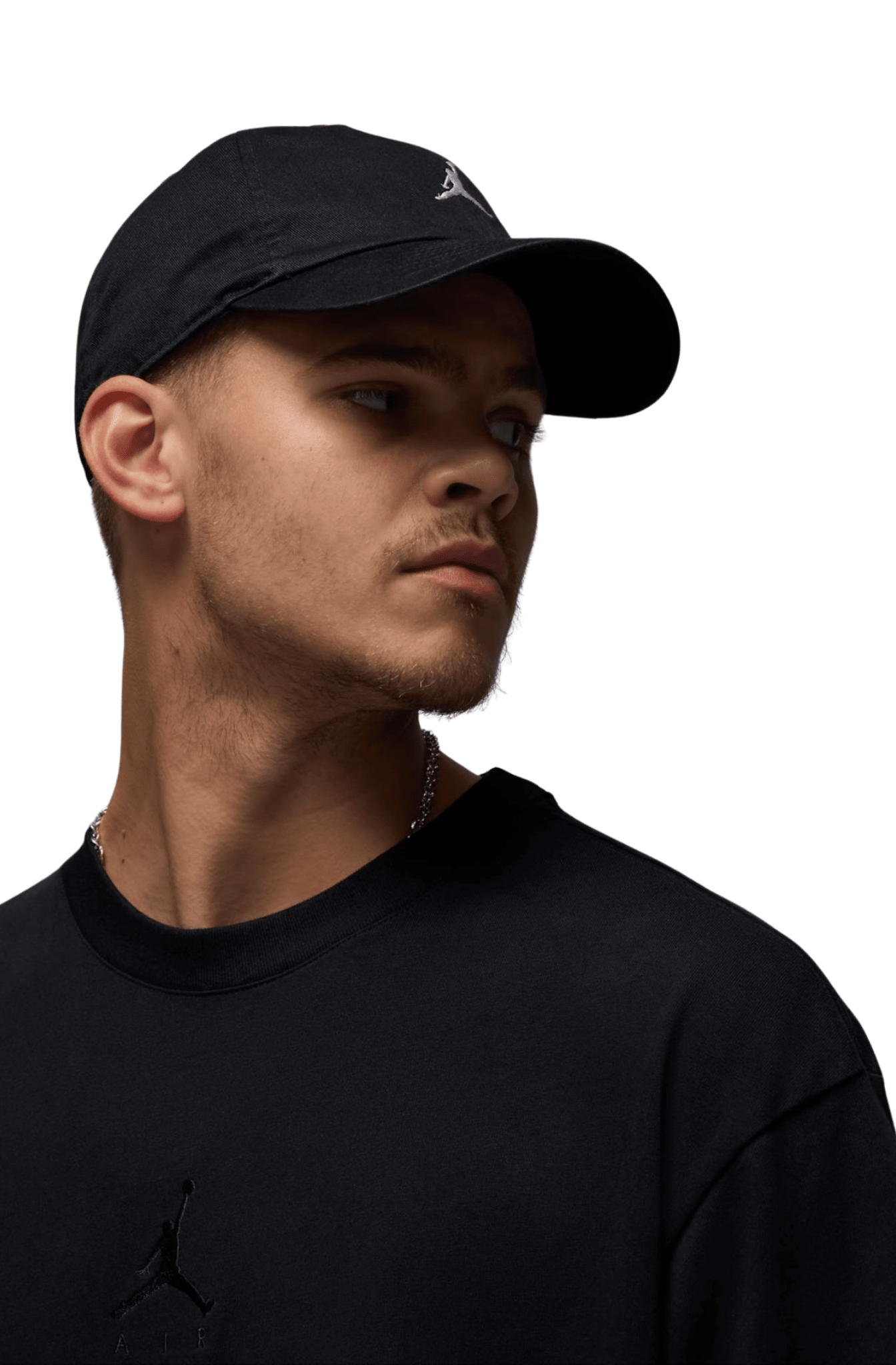 Camiseta Jordan Essential Crew Masculino Preto - NewSkull