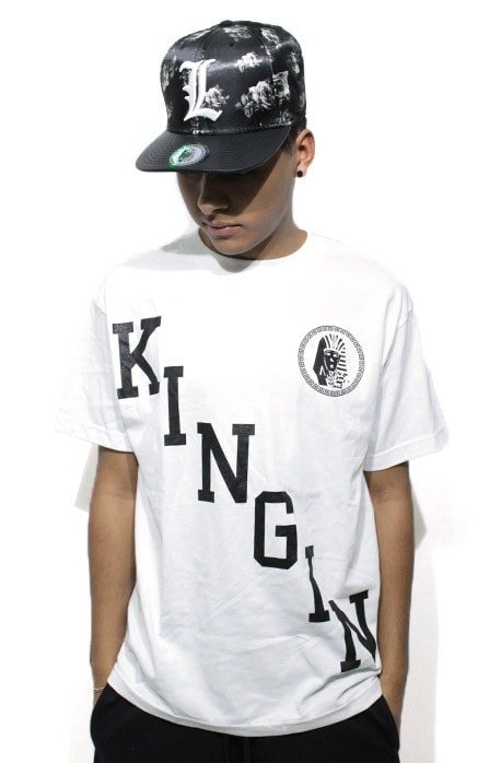 Camiseta Last Kings Kingin Branca - NewSkull