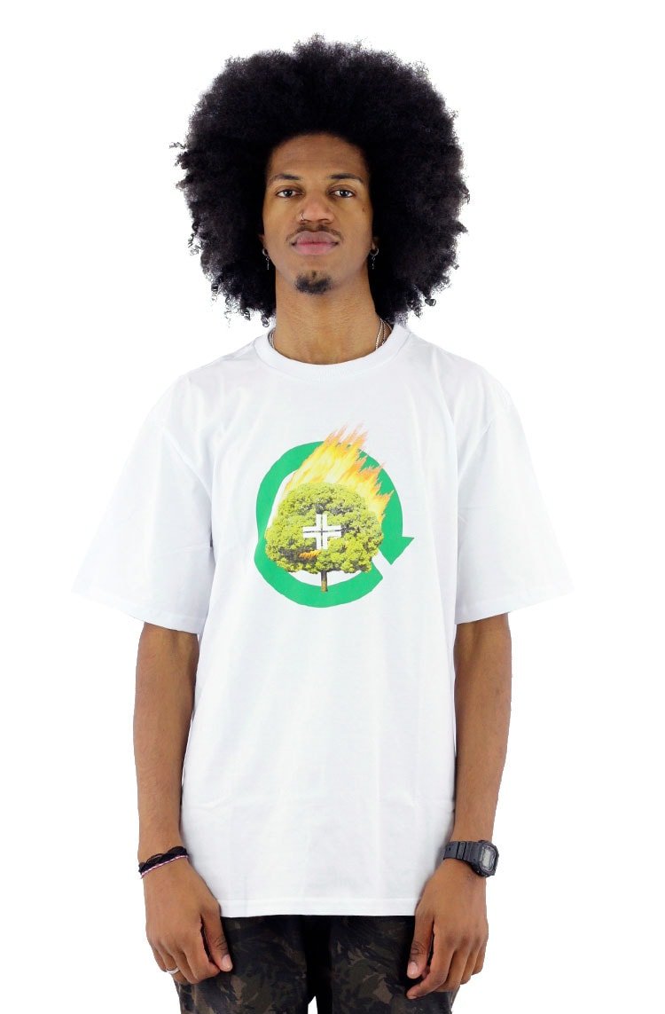 Camiseta LRG Dont Panic Branco - NewSkull