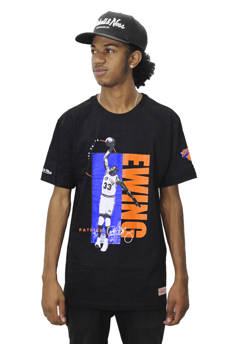 Camiseta Mitchell e Ness All Star Game Patrick Ewing Preto - NewSkull