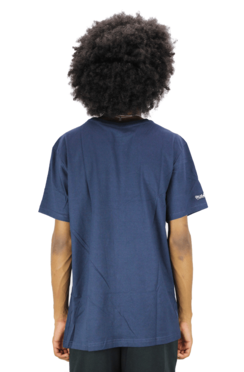 Camiseta Mitchell e Ness Classic AZUL - NewSkull