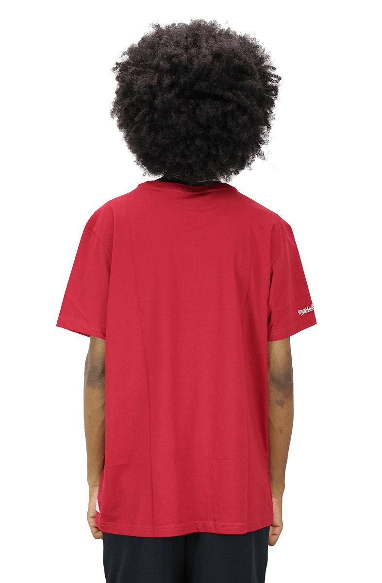 Camiseta Mitchell e Ness Classic VERMELHA - NewSkull