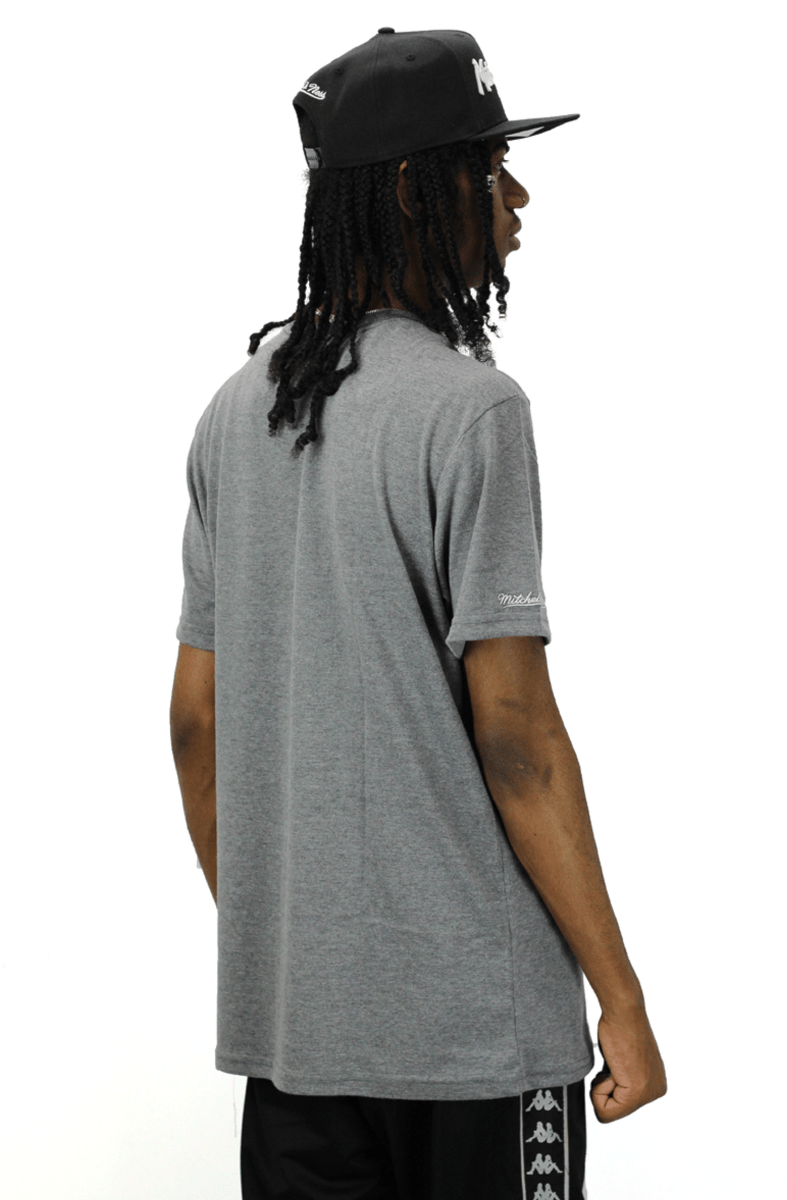 Camiseta Mitchell e Ness Los Angeles Lakers Laurel Cinza - NewSkull