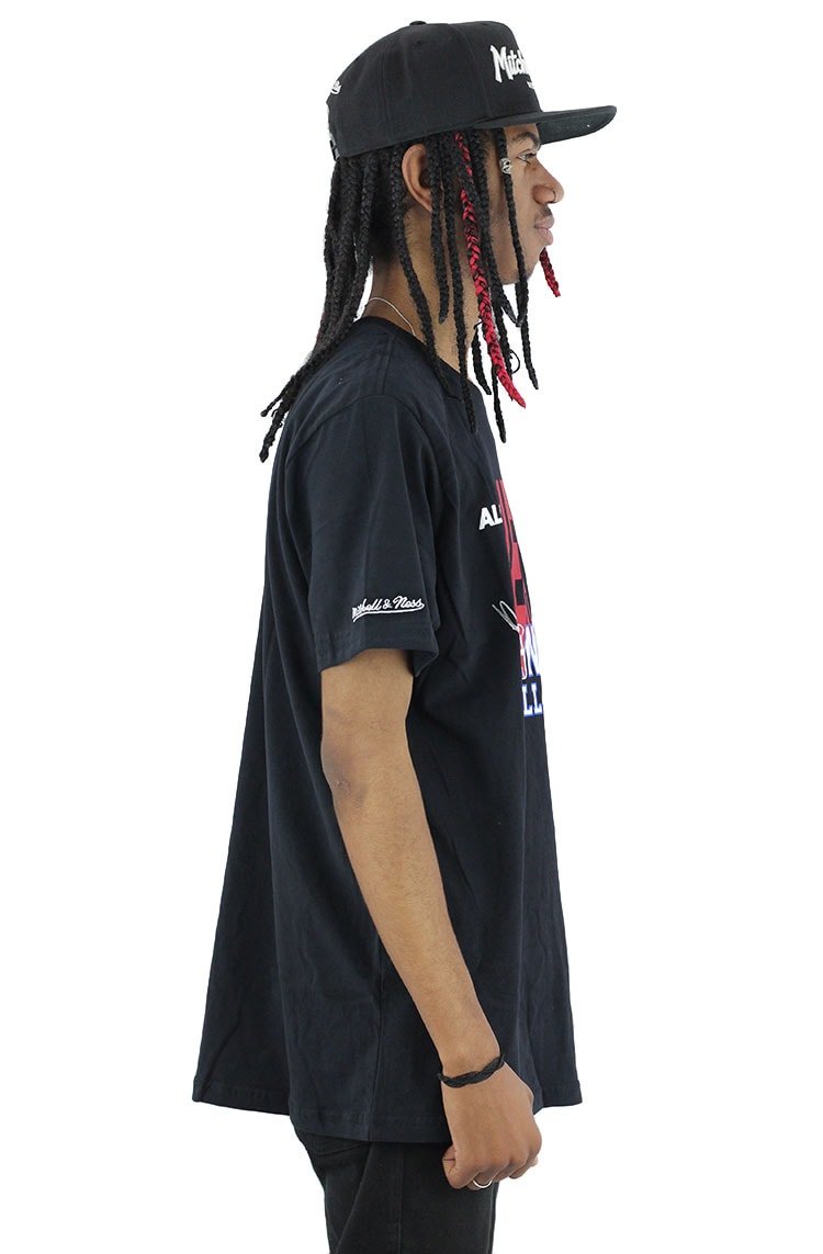 Camiseta Mitchell e Ness NBA All - Star Allen Iverson Preta - NewSkull