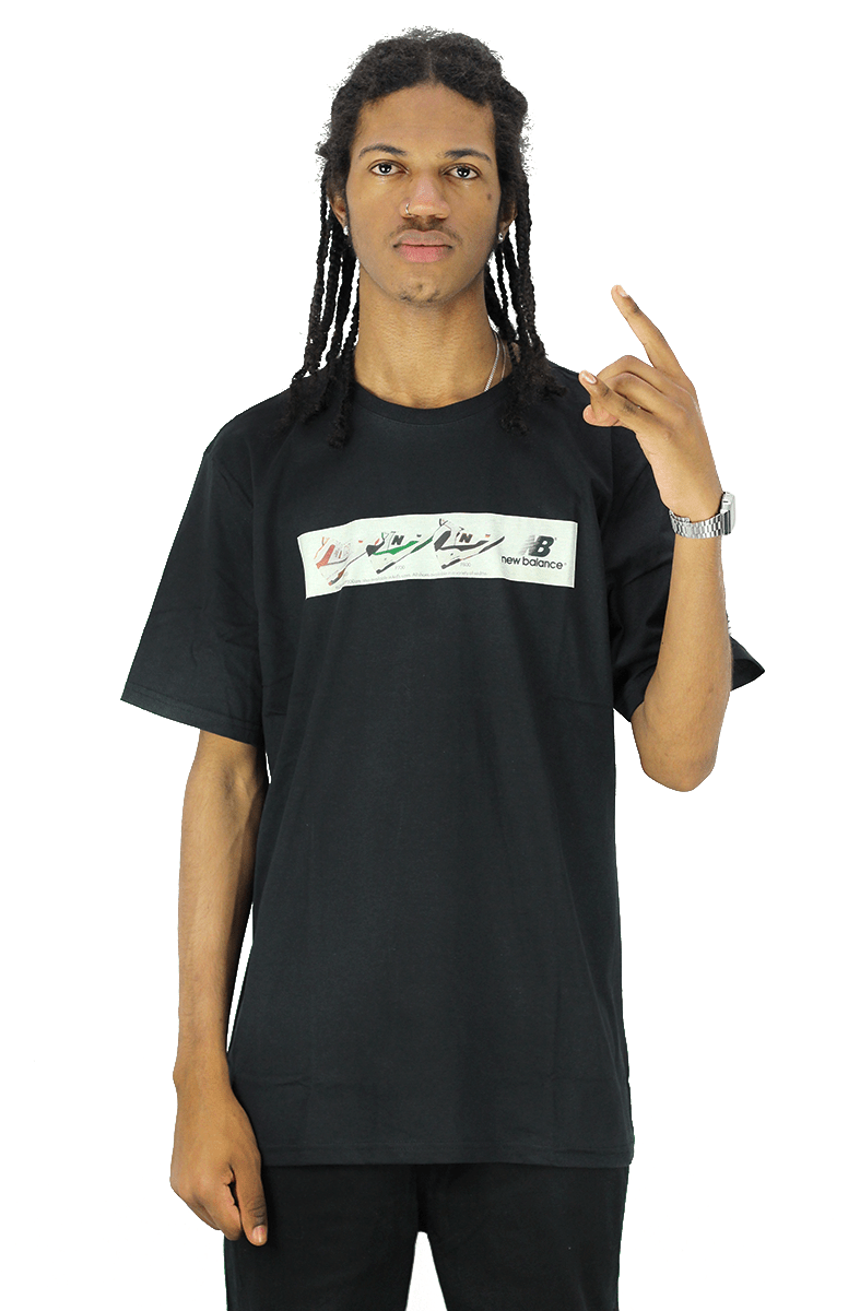 CAMISETA NEW BALANCE BASKETBALLEXPRESS T PRETO - NewSkull