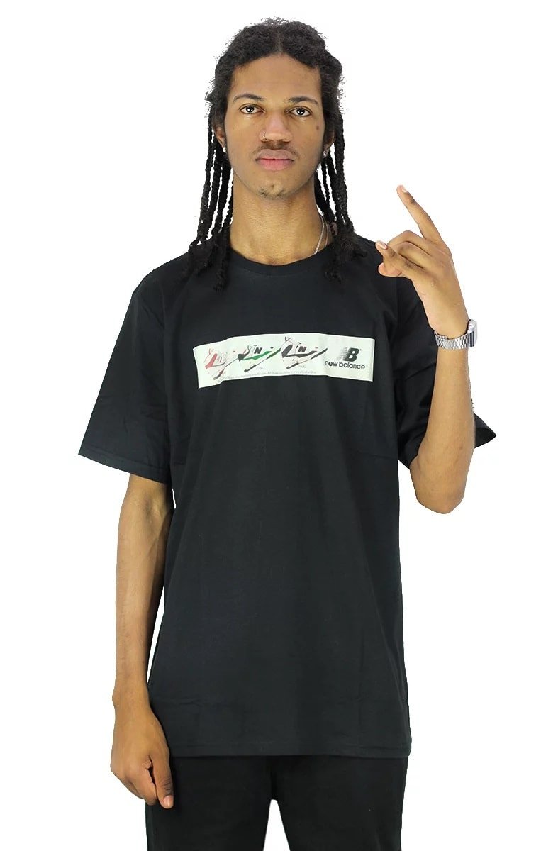 CAMISETA NEW BALANCE BASKETBALLEXPRESS T PRETO - NewSkull