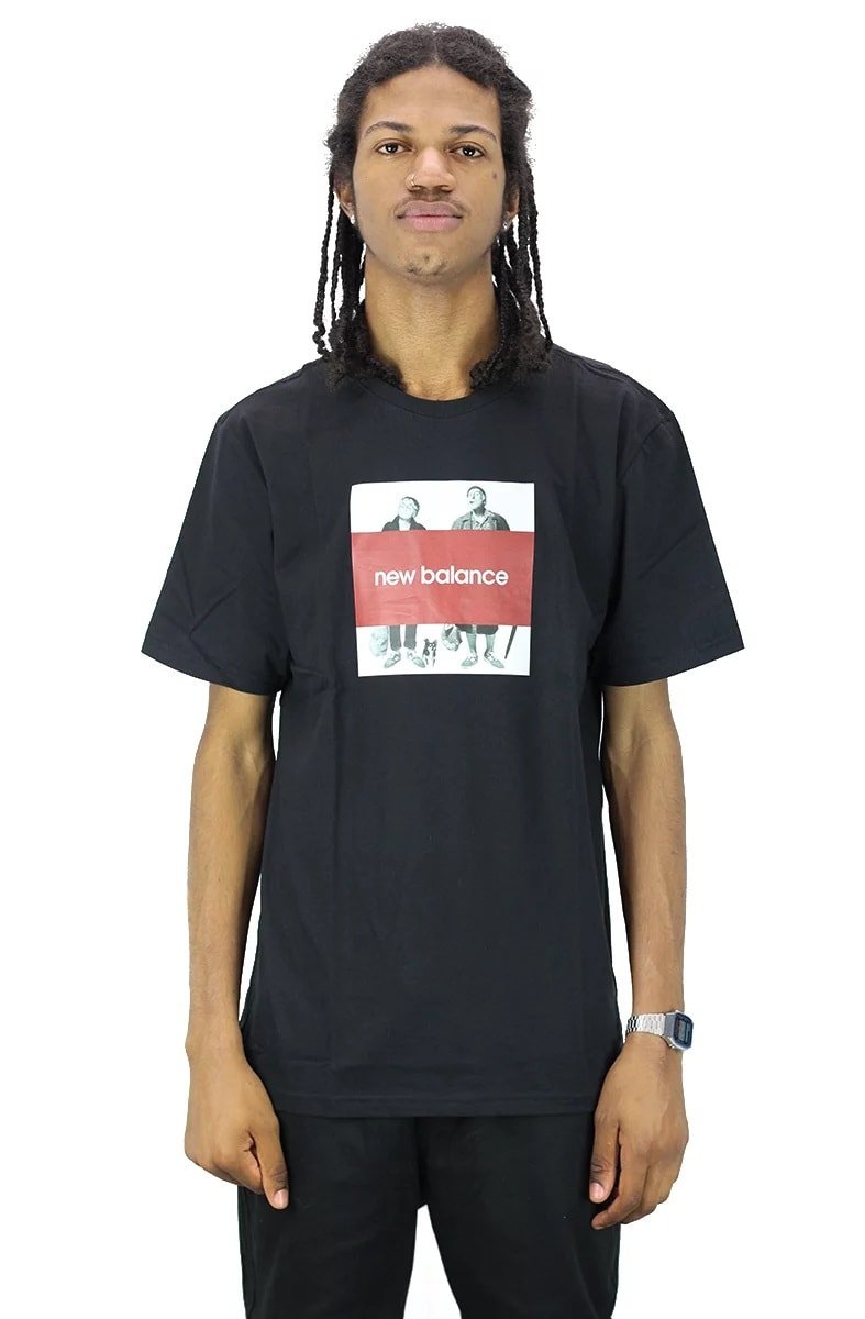 CAMISETA NEW BALANCE MODEL T CLASSICS PRETO - NewSkull