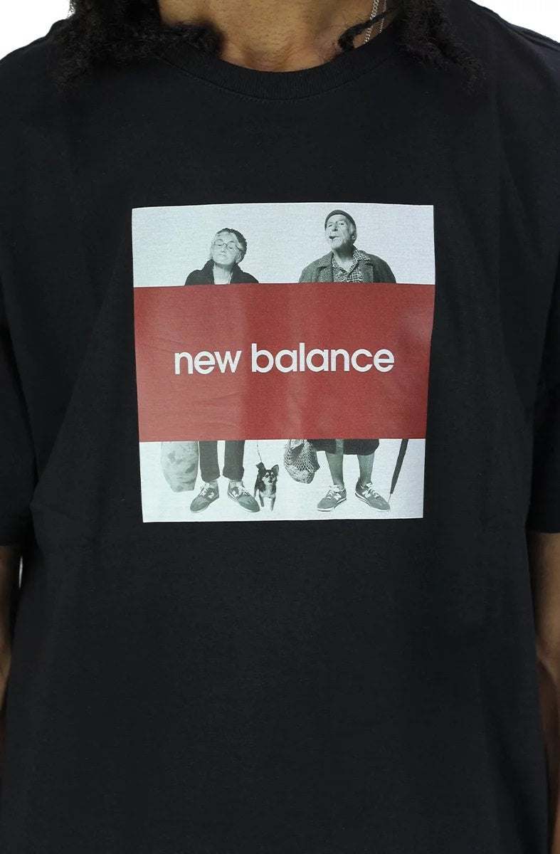 CAMISETA NEW BALANCE MODEL T CLASSICS PRETO - NewSkull