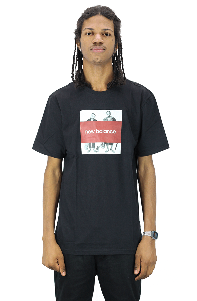CAMISETA NEW BALANCE MODEL T CLASSICS PRETO - NewSkull