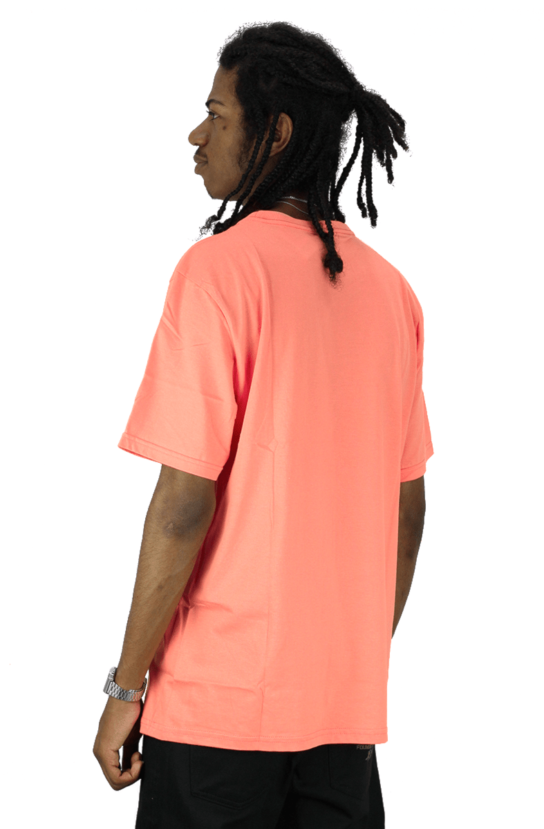 CAMISETA NEW BALANCE STACKED LOGO LARANJA - NewSkull