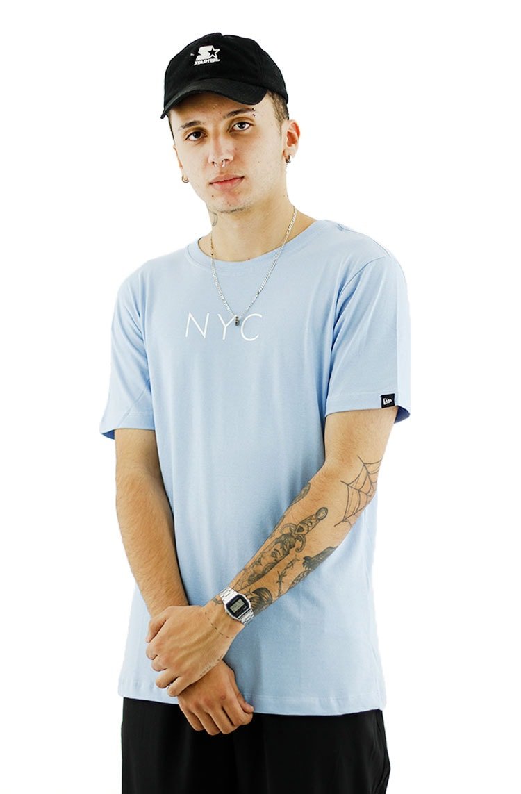 Camiseta New Era Core NY Azul - NewSkull
