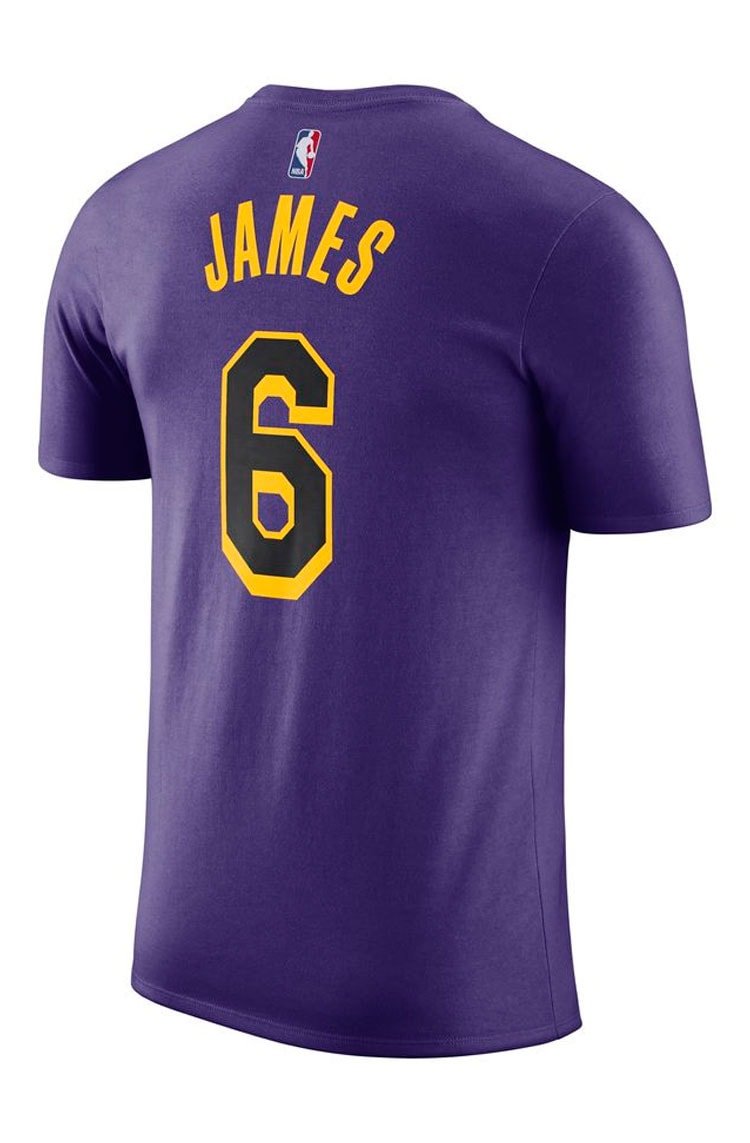 Camiseta Nike Los Angeles Lakers Roxo/Amarelo - NewSkull