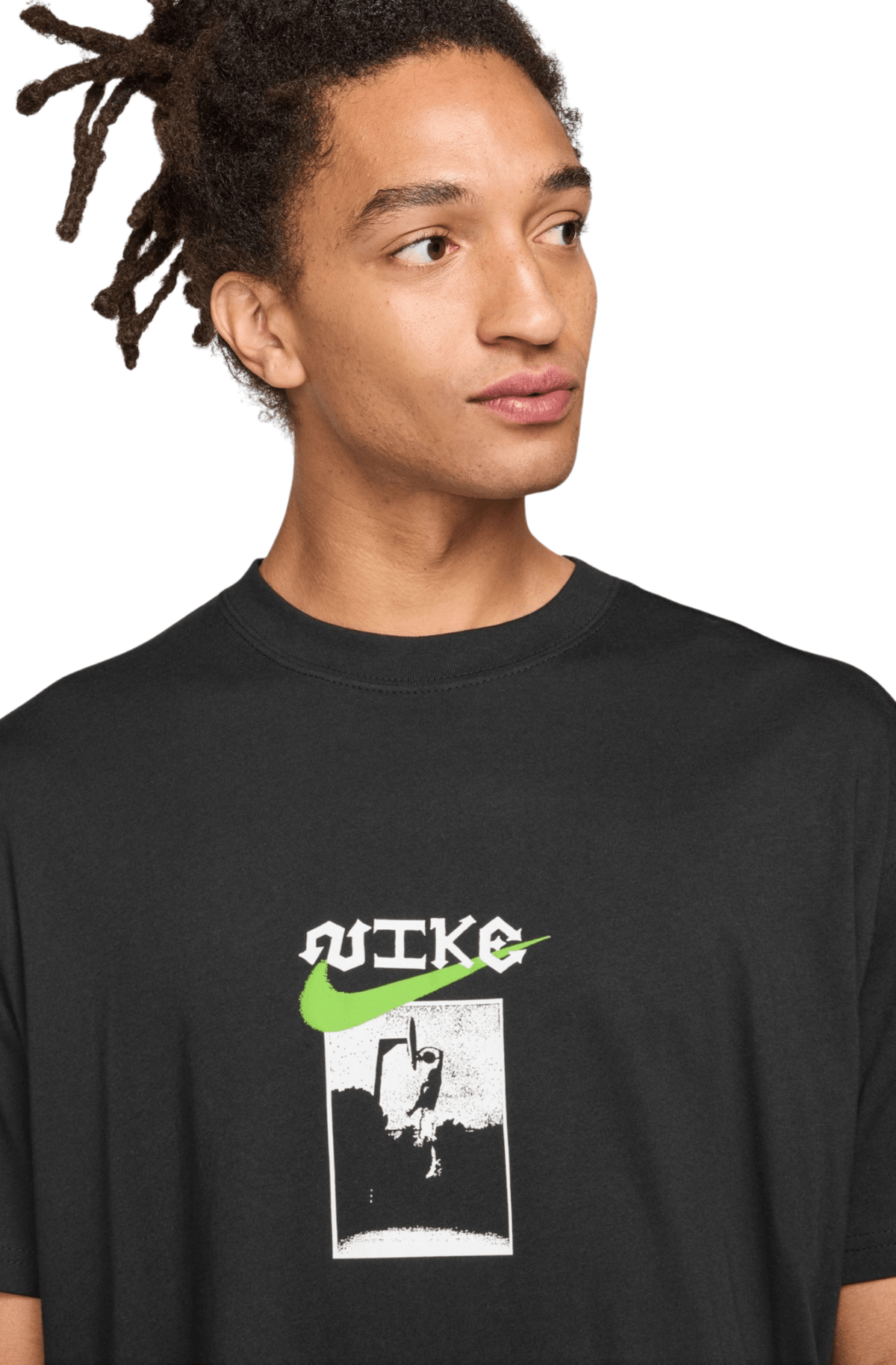 Camiseta Nike M90 Asbury Guard Masculino Preto - NewSkull