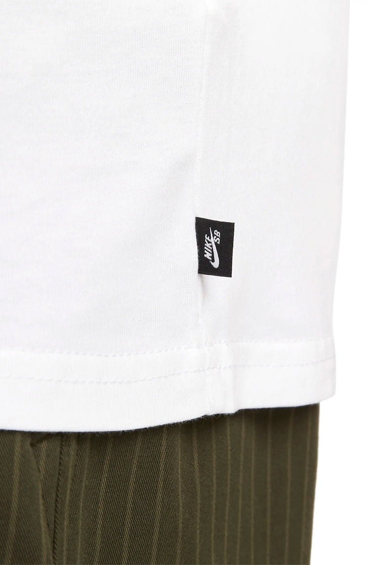 Camiseta Nike SB Branco/Verde - NewSkull