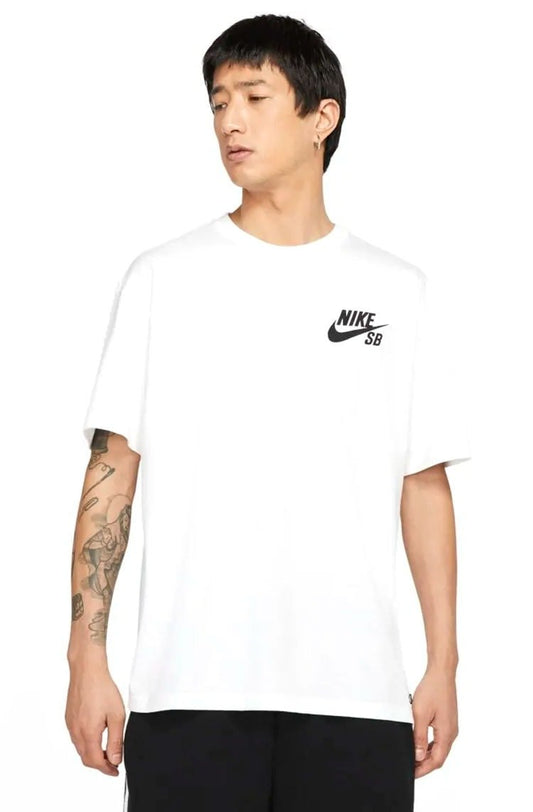 Camiseta Nike SB Tee Masculina Branco/Preto - NewSkull