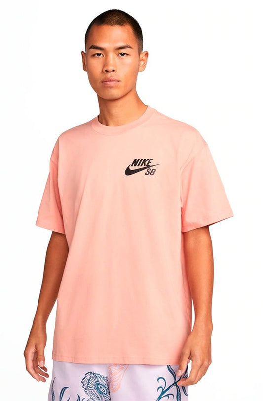Camiseta Nike SB Tee Masculina Rosa/Preto - NewSkull