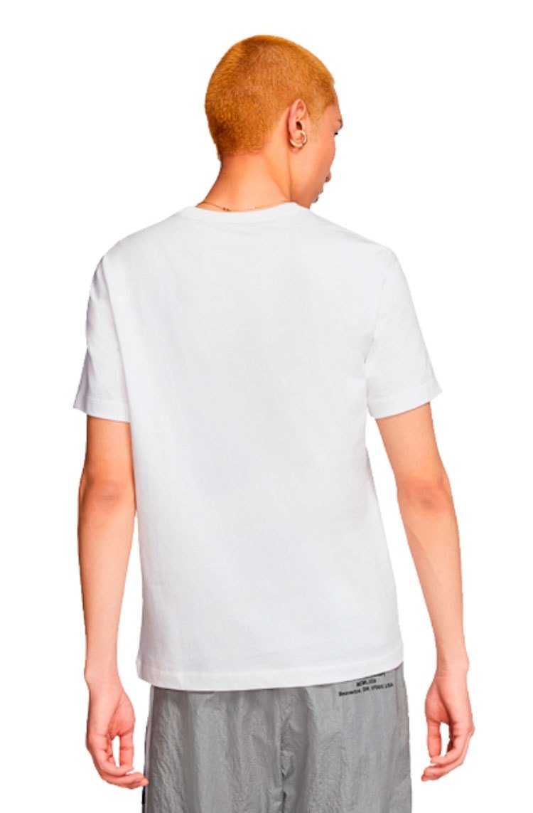 Camiseta Nike Sportswear Aqua Photo Branca - NewSkull