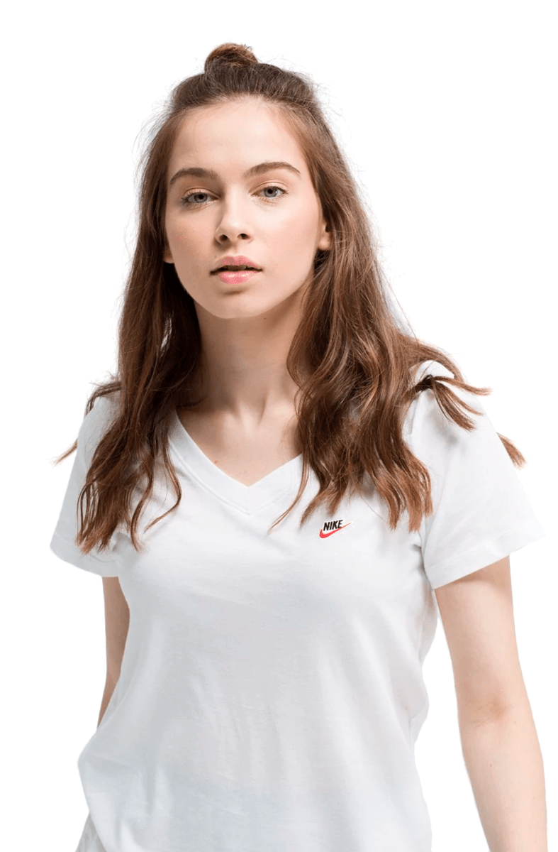 Camiseta NIKE Sportswear Feminina Branca - NewSkull