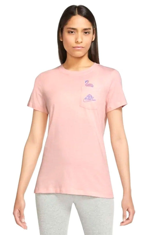 Camiseta Nike Sportswear Feminina Rosa/Roxo - NewSkull