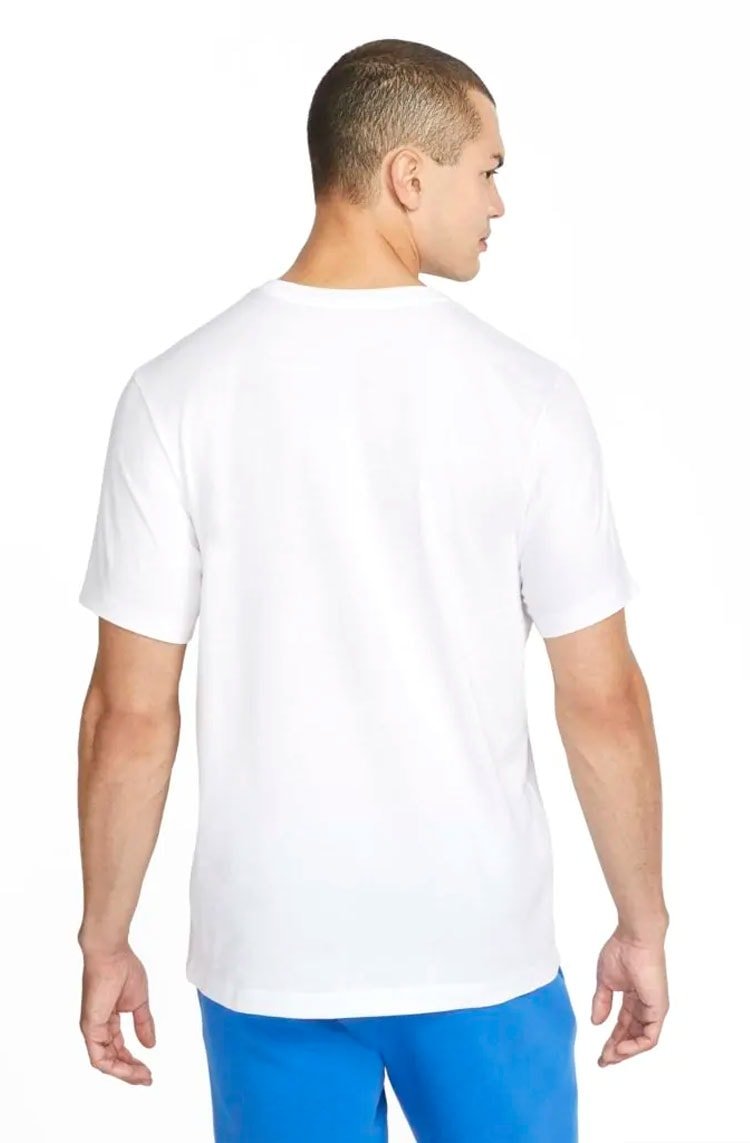 Camiseta Nike Sportswear "Just do It" Branco/Azul - NewSkull